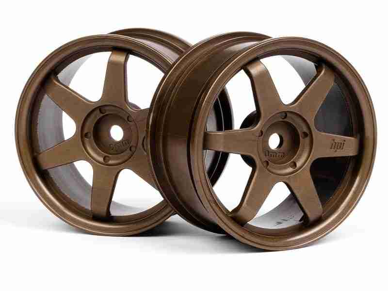 3838_3838_01p_800_600 HPI 3838 Te37 Wheel 26mm Bronze (0mm Offset)