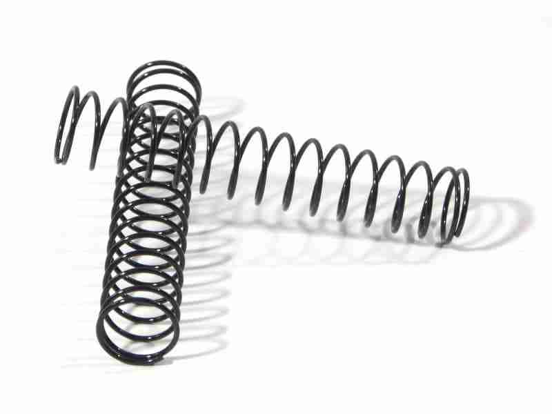 6592_6592_01p_800_600 HPI 6592 Spring 14X80X1.1 16 Coils (Black/2Pcs)
