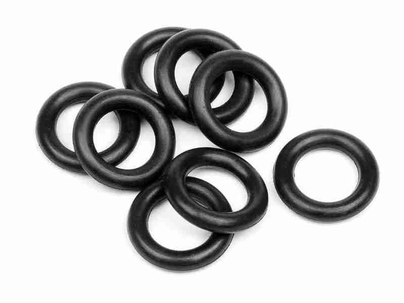 6811_6811_01p_800_600 HPI 6811 O Ring 6X9.5X1.9mm (Black/8Pcs)