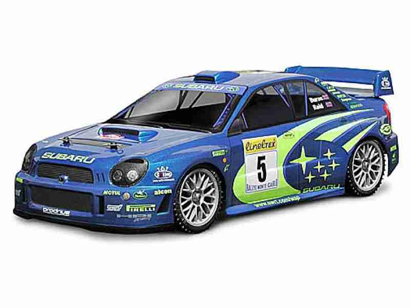 7458_7458_01p_800_600 HPI 7458 Subaru Impreza Wrc 2001 Body (200mm)