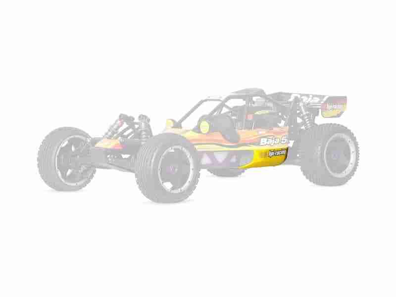 7562_7562_02p_800_600 HPI 7562 Baja 5B-1 Buggy Clear Side Body (Left/Right)