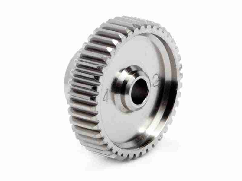 76542_76542_01p_800_600 HPI 76542 Aluminium Pinion Gear 42 Tooth (64 Pitch)