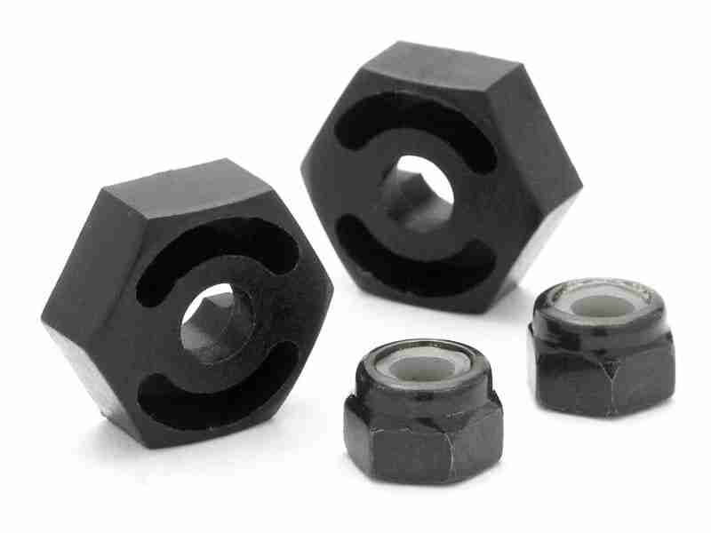 85003_85003_01p_800_600 HPI 85003 Wheel Adapter (4Pcs Hex/Pin & Nut/Sprint)