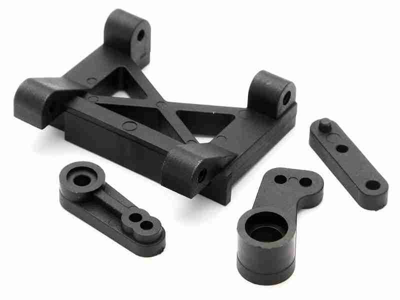 85097_85097_01p_800_600 HPI 85097 Center Post/Servo Horn/Steering Crank Set