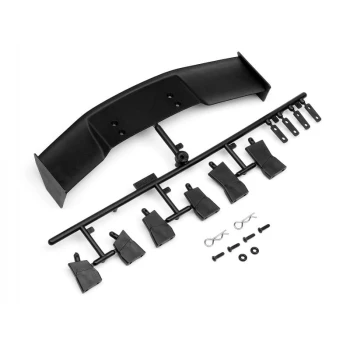 HPI 85288 Gt Wing Set (Type D/10Th Scale/Black)