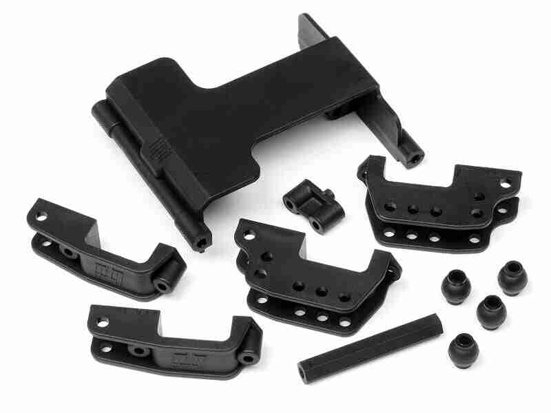 85632_85632_01p_800_600 HPI 85632 Servo Mount/High Link Bracket Set (Wheely King)