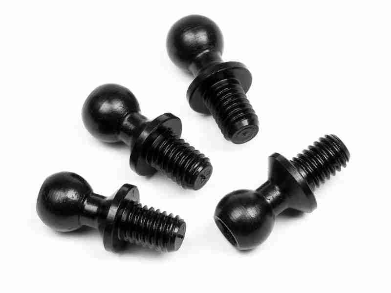 86049_86049_01p_800_600 HPI 86049 Ball Stud 4.3X9mm (2mm Socket/4Pcs)