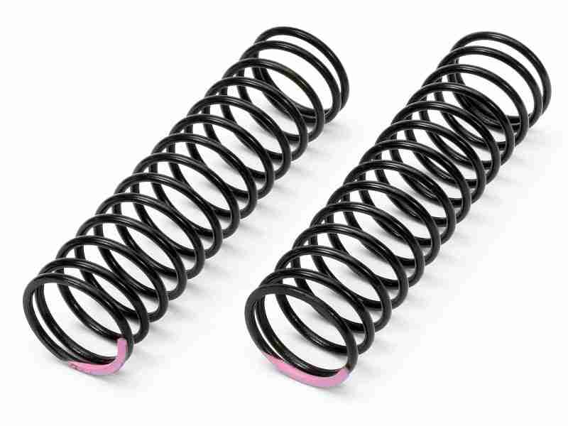 86551_86551_01p_800_600 HPI 86551 Shock Spring 18X80X1.8mm 14.5 Coils Pink 134Gf/mm