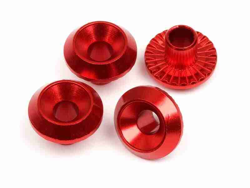 86988_86988_01p_800_600 HPI 86988 Wheel Washer (Red/4Pcs)