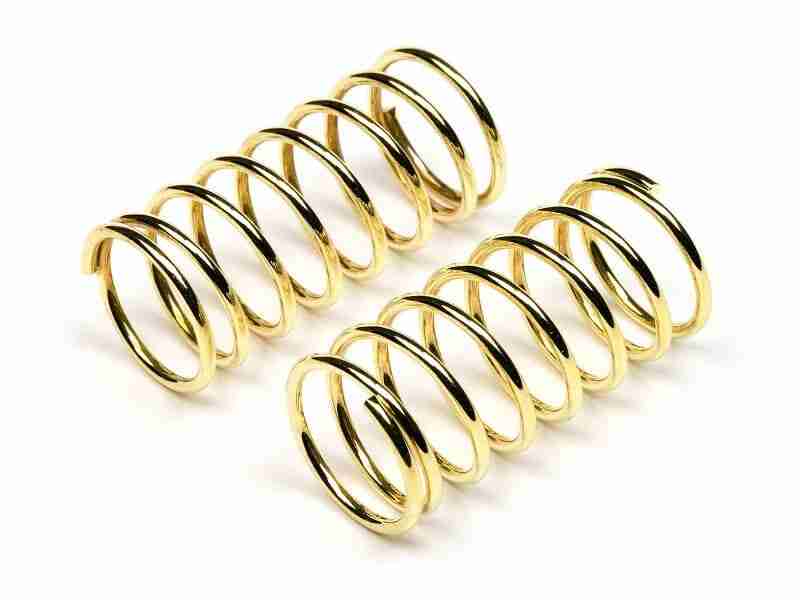 87277_87277_01p_800_600 HPI 87277 Shock Spring 11X28X1.1mm 8 Coils (Gold/2Pcs)