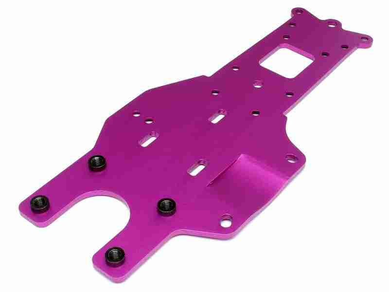 87416_87416_01p_800_600 HPI 87416 Rear Chassis Plate (Purple)