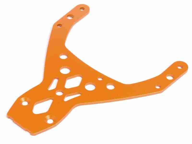 87484_87484_01p_800_600 HPI 87484 Front Upper Plate (Orange)