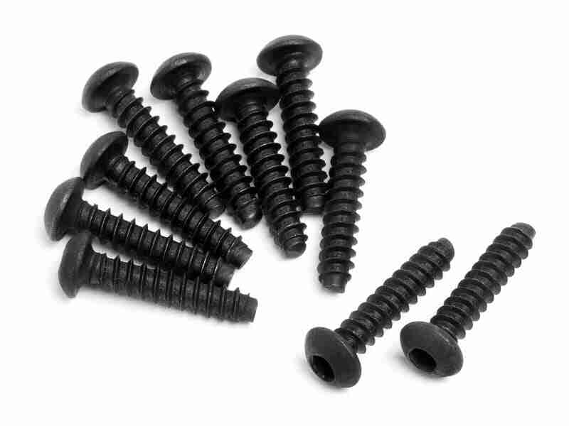 94361_94361_01p_800_600 HPI 94361 TP. Button Head Screw M3x14mm (10pcs)