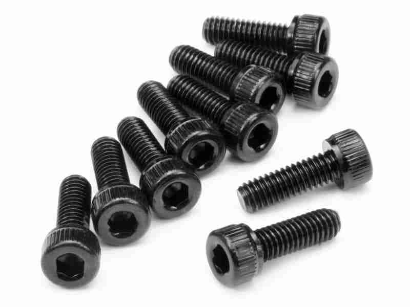 94505_94505_01p_800_600 HPI 94505 Cap Head Screw M4X12mm (10Pcs)