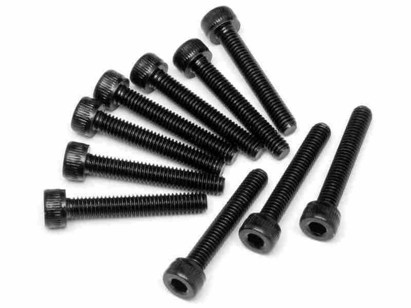 94510_94510_01p_800_600 HPI 94510 Cap Head Screw M4X25mm (10Pcs)