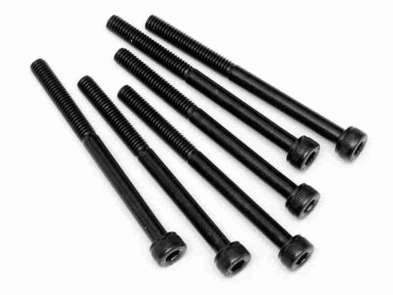 94520_94520_01p_800_600 HPI 94520 Cap Head Screw M4X50mm (6Pcs)