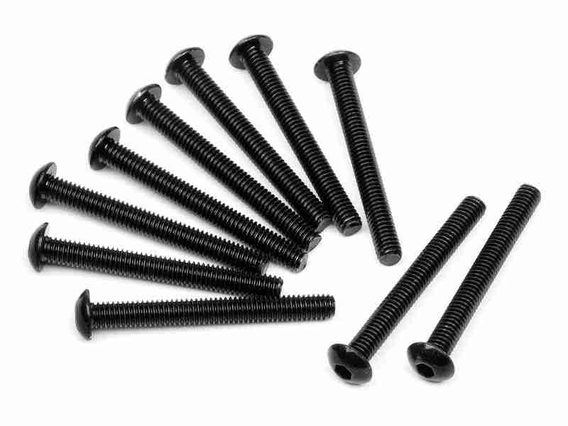94564_94564_01p_800_600 HPI 94564 Button Head Screw M4X35mm (Hex Socket/10Pcs)