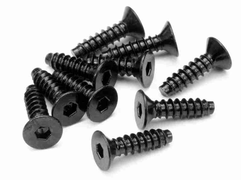 94631_94631_01p_800_600 HPI 94631 Tp Flat Head Screw M4X15mm (Hex Socket/10Pcs)