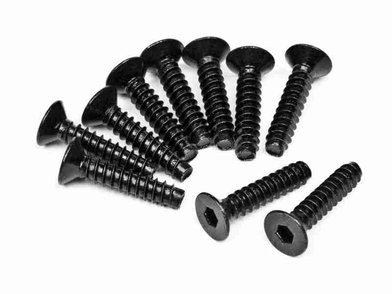 94632_94632_01p_800_600 HPI 94632 TP. Flat Head Screw M4X18mm (Hex Socket/10pcs)
