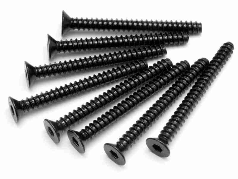 94641_94641_01p_800_600 HPI 94641 Tp Flat Head Screw M4X40mm (Hex Socket/8Pcs)