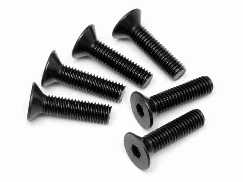 94732_94732_01p_800_600 HPI 94732 Flat Head Screw M5X20mm (Hex Socket/6Pcs)