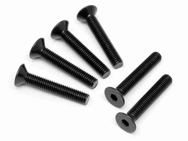 94735_img_0051p_800_600 HPI 94735 Flat Head Screw M5X30mm (Hex Socket/6Pcs)