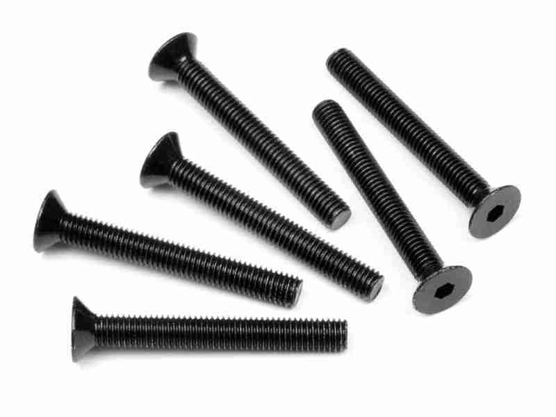 94737_94737_01p_800_600 HPI 94737 Flat Head Screw M5X40mm (Hex Socket/6Pcs)