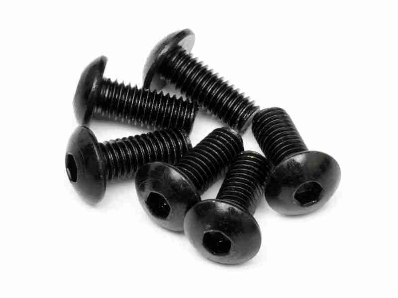 94754_94754_01p_800_600 HPI 94754 Button Head Screw M5X12mm (Hex Socket/6Pcs)