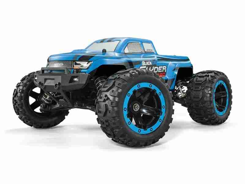 BlackZon-Slyder-MT-Turbo-4WD-2S-Brushless-Monster-Truck-Blaa-540201 BlackZon Slyder MT Turbo - Blå 1/16 4WD 2S Monster Truck