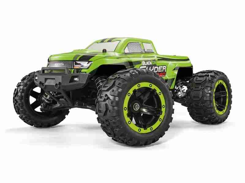 BlackZon-Slyder-MT-Turbo-4WD-2S-Brushless-Monster-Truck-Groen-540200 BlackZon Slyder MT Turbo 1/16 4WD 2S Brushless Monster Truck
