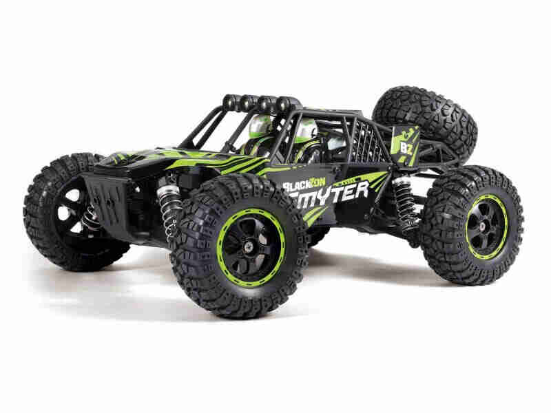 BlackZon-Smyter-DB-1-12-4WD-Desert-Buggy-Groen BlackZon Smyter DB - Grøn - 1/12 4WD Fjernstyret bil