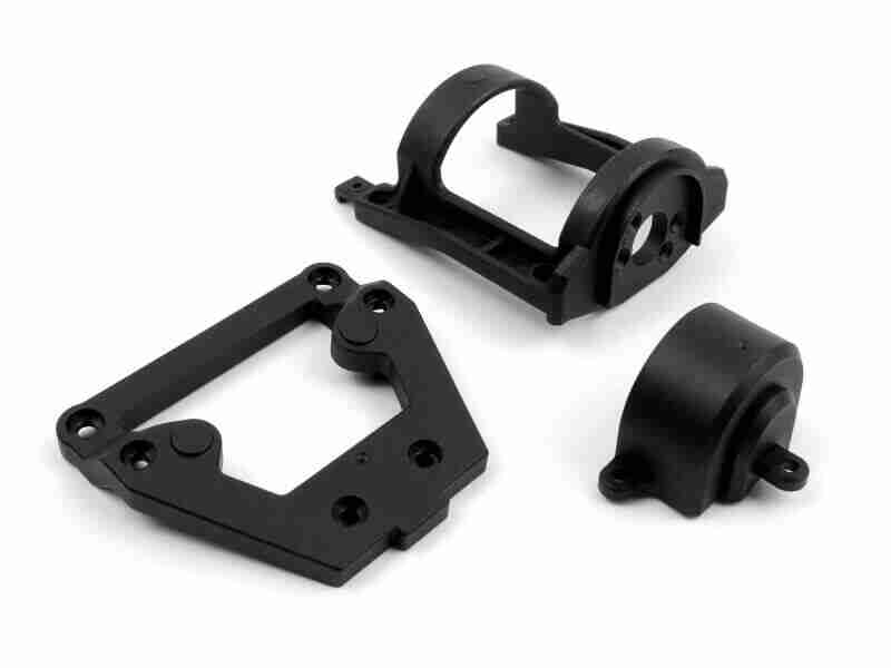 Blackzon-540130-Motor-Mount-Front-Steering-Plate-Set Blackzon 540130 Motor Mount/Front Steering Plate Set