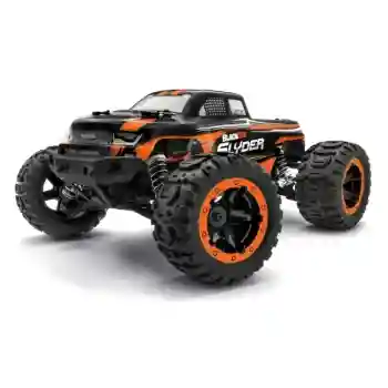 Blackzon Slyder MT - Orange er en fjernstyret bil med 4WD i skala 1/16