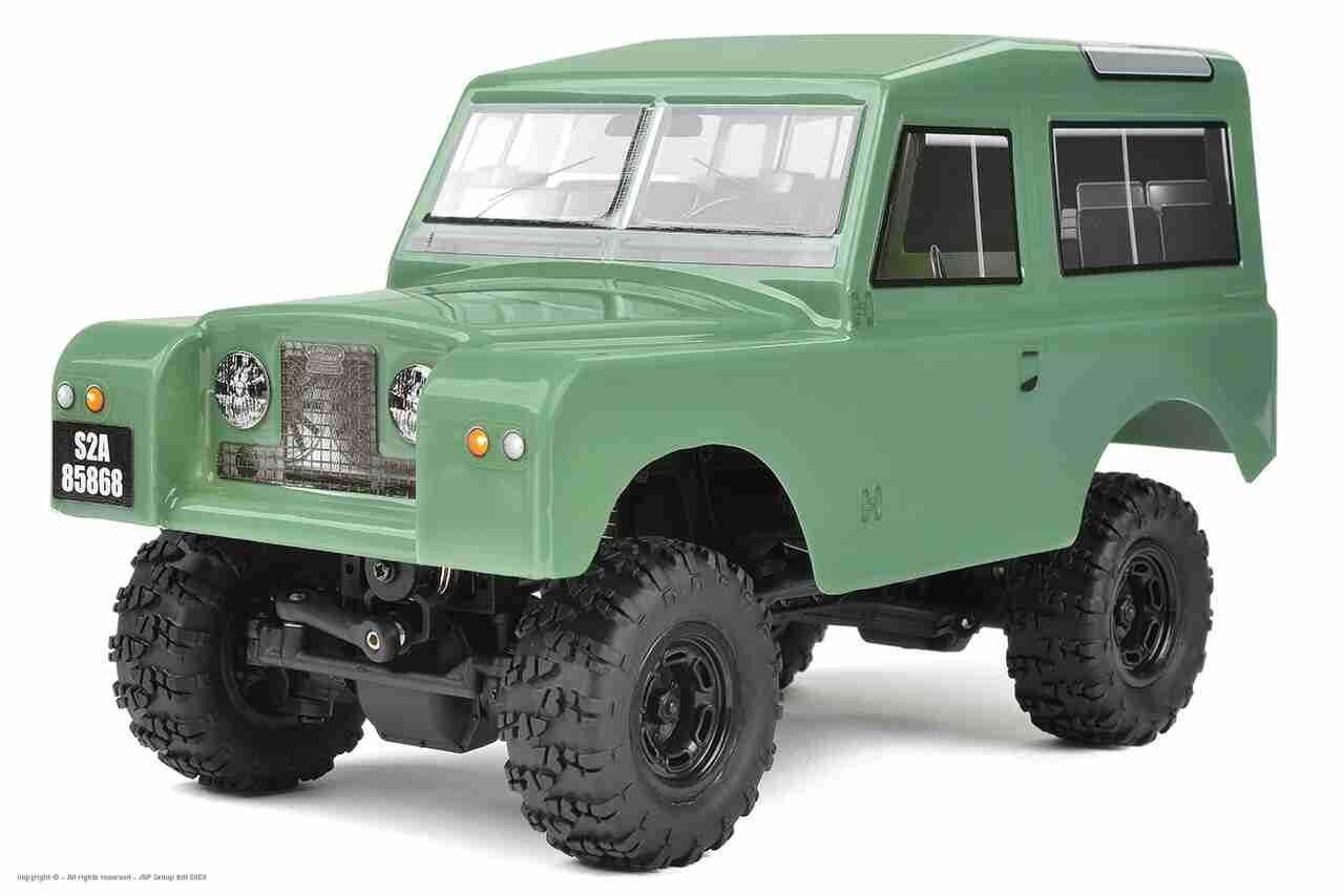 Carisma Adventure - MSA-1E 1968 Land Rover D Series IIA - RTR - 1/24 Scale Carisma Adventure - MSA-1E 1968 Land Rover D Series IIA - RTR - 1/24 Scale