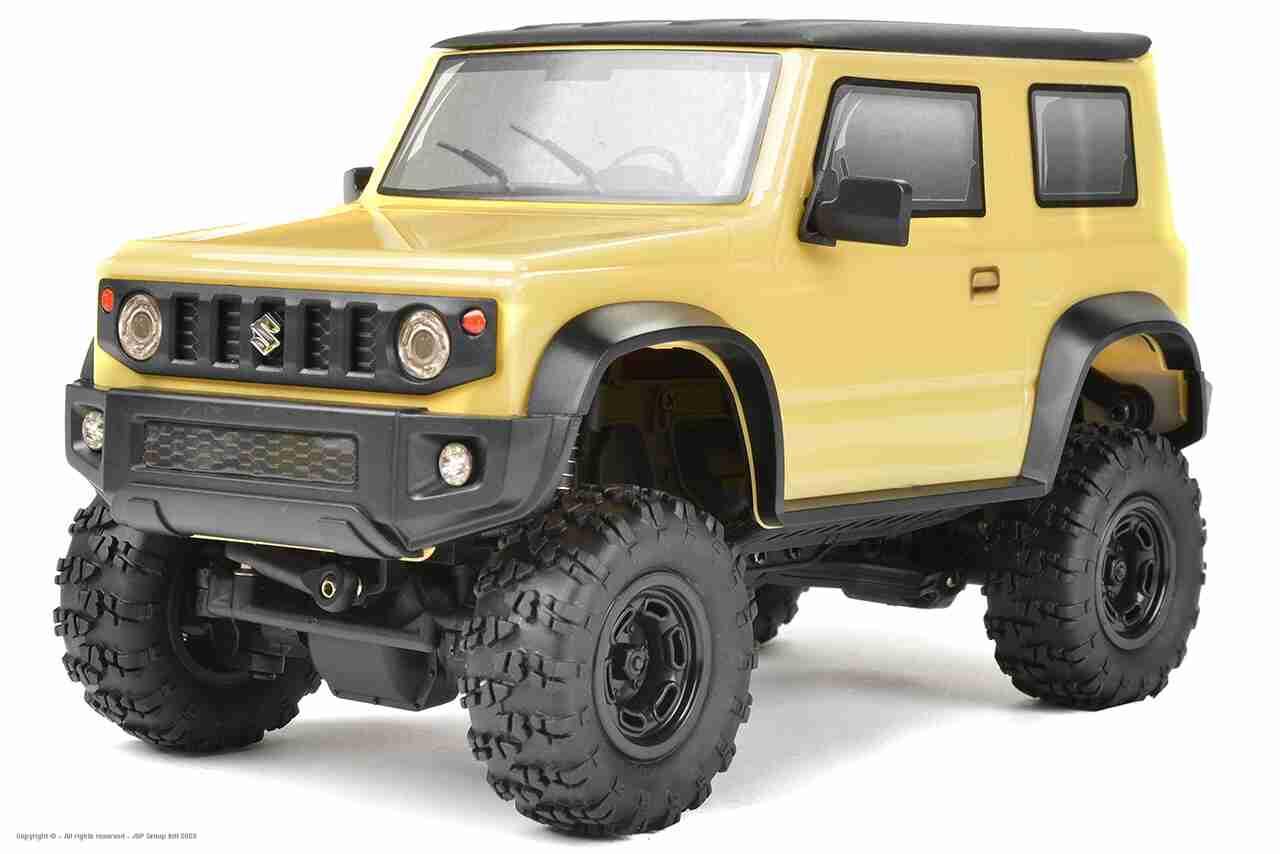Carisma Adventure - MSA-1E Suzuki Jimny JB74 - RTR - 1/24 Scale - Ivory Carisma Adventure - MSA-1E Suzuki Jimny JB74 - RTR - 1/24 Scale - Ivory
