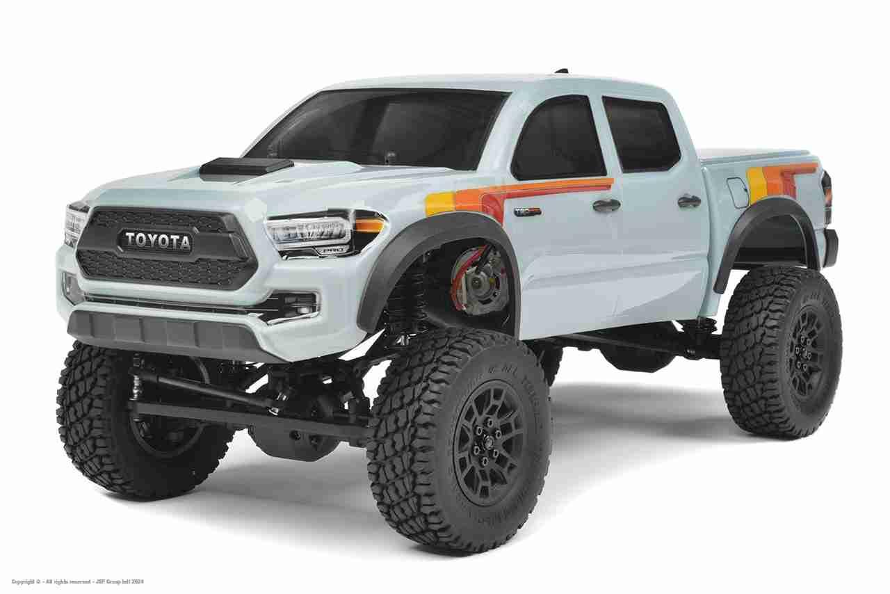 Carisma Adventure - SCA-1E Toyota Tacoma TRD 2.1PRO - Rolling Chassis Kit - 1/10 Scale - WB 313 mm - (Luna Rock Grey) Carisma Adventure - SCA-1E Toyota Tacoma TRD 2.1PRO - Rolling Chassis Kit - 1/10 Scale - WB 313 mm - (Luna Rock Grey)