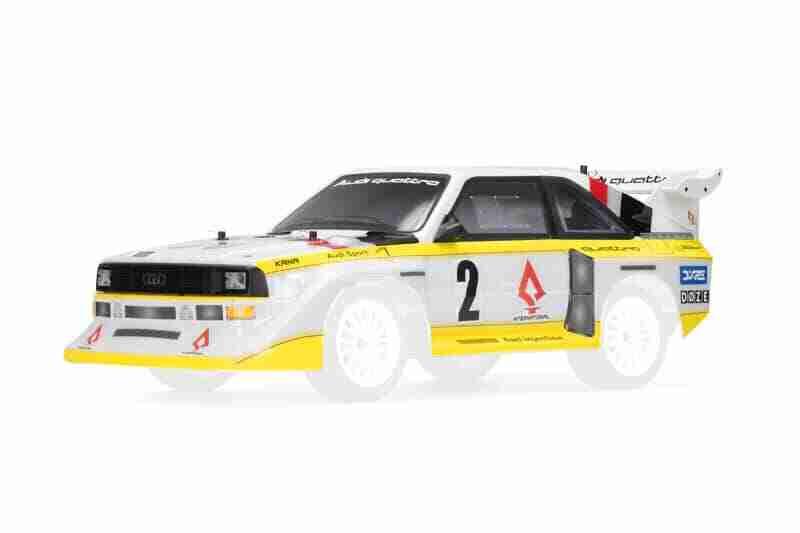 Carisma - M48S AUDI SPORT QUATTRO BODY PLASTIC PARTS SET Carisma - M48S AUDI SPORT QUATTRO BODY PLASTIC PARTS SET