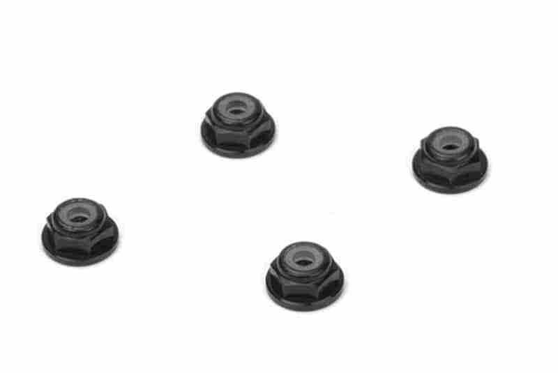 Carisma - MSA-1E M2 Wheel Lock Nut Set (Black) 4pcs Carisma - MSA-1E M2 Wheel Lock Nut Set (Black) 4pcs