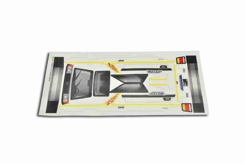 Carisma - MSA-1E SUBARU BRAT STICKER SHEET Carisma - MSA-1E SUBARU BRAT STICKER SHEET