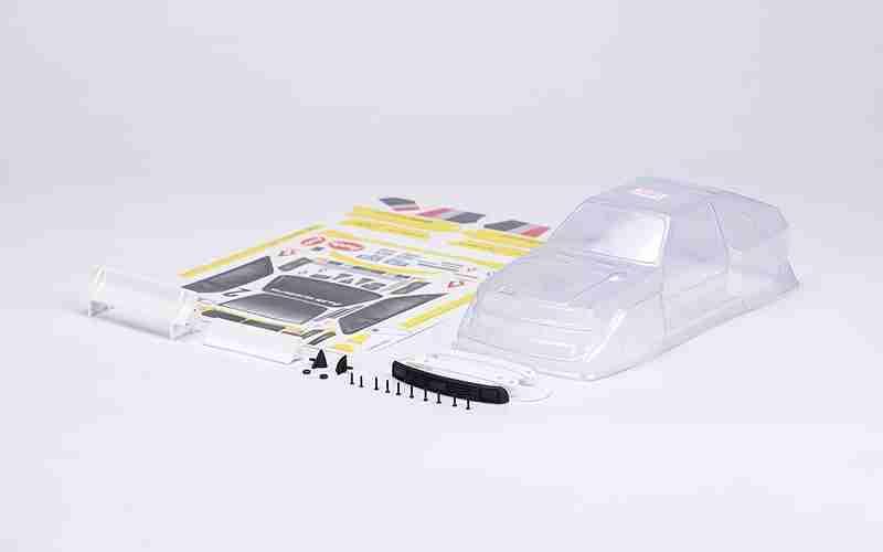 Carisma RC - GT24 - Audi Sport Quattro S1 - Clear Body Set - 1pc Carisma RC - GT24 - Audi Sport Quattro S1 - Clear Body Set - 1pc