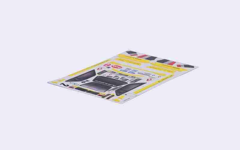 Carisma RC - GT24 - Audi Sport Quattro S1 - Decal Sheet Set - 1pc Carisma RC - GT24 - Audi Sport Quattro S1 - Decal Sheet Set - 1pc