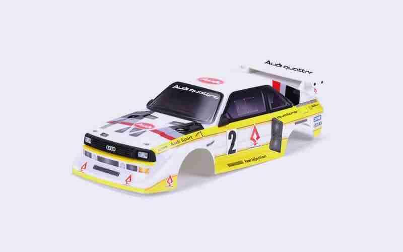 Carisma RC - GT24 - Audi Sport Quattro S1 - Painted Body Set - 1pc Carisma RC - GT24 - Audi Sport Quattro S1 - Painted Body Set - 1pc