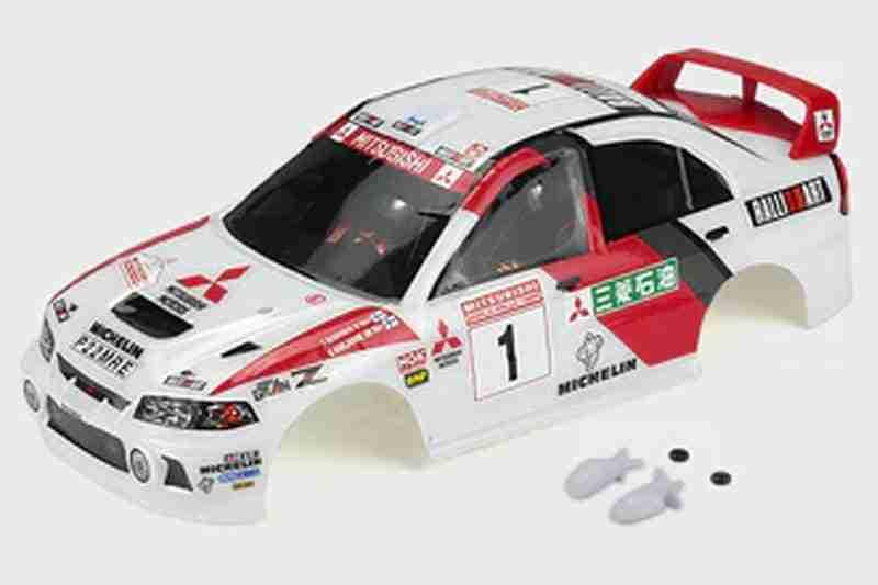 Carisma RC - GT24 - Mitsubishi Lancer Evo IV WRC - Painted Body - Set WB 121Mm Carisma RC - GT24 - Mitsubishi Lancer Evo IV WRC - Painted Body - Set WB 121Mm