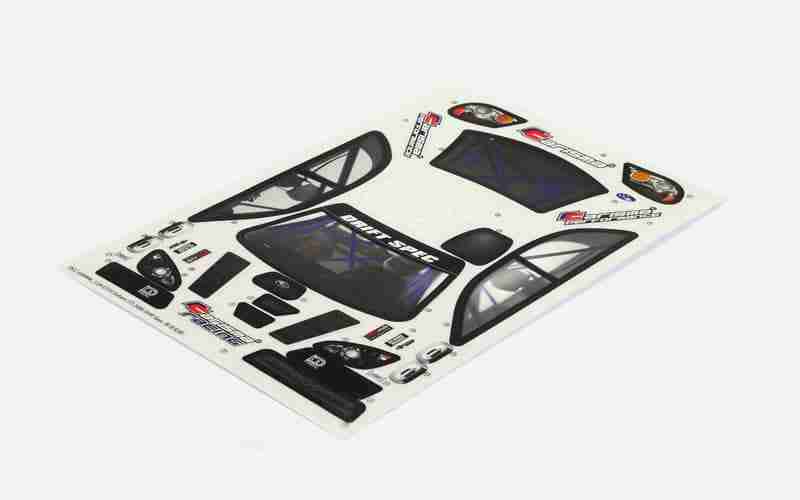 Carisma RC - GT24 Subaru STI 2006 Drift Spec Decal sh Carisma RC - GT24 Subaru STI 2006 Drift Spec Decal sh