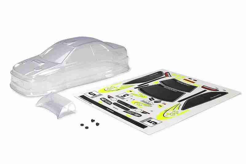 Carisma RC - GT24 Subaru WRC Clear Body Set WB 121mm Carisma RC - GT24 Subaru WRC Clear Body Set WB 121mm