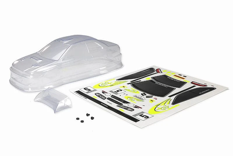 Carisma RC - GT24 Subaru WRC Clear Body Set WB 121mm Carisma RC - GT24 Subaru WRC Clear Body Set WB 121mm