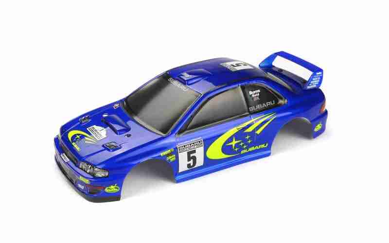 Carisma RC - GT24 Subaru WRC Painted Body Set WB 121mm Carisma RC - GT24 Subaru WRC Painted Body Set WB 121mm