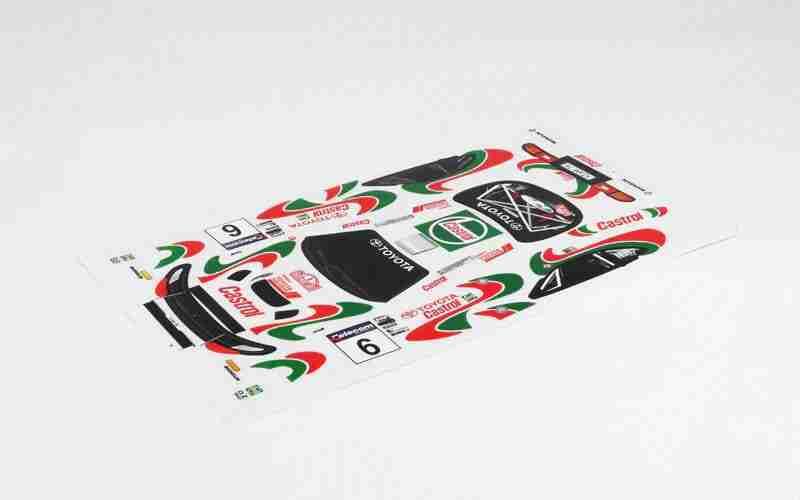 Carisma RC - GT24 TOYOTA CELICA GT-FOUR WRC DECAL SHEET Carisma RC - GT24 TOYOTA CELICA GT-FOUR WRC DECAL SHEET