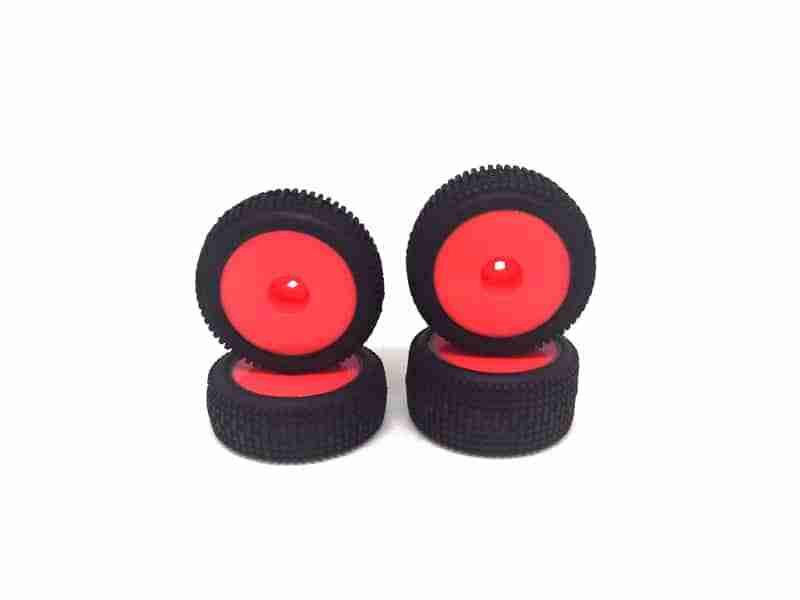 Carisma RC - GT24B MINI PINS RALLY TIRES SET MOUNTED (ORANGE) Carisma RC - GT24B MINI PINS RALLY TIRES SET MOUNTED (ORANGE)