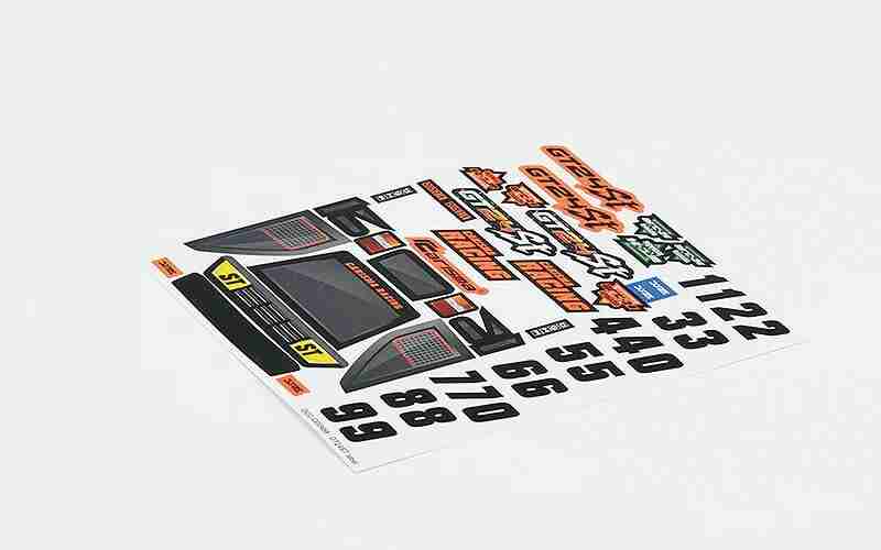 Carisma RC - GT24ST STICKER SHEET SET Carisma RC - GT24ST STICKER SHEET SET